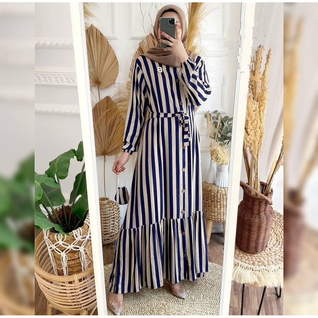 ZERAYA DRESS PREMIUM// RAYON ORIGINAL