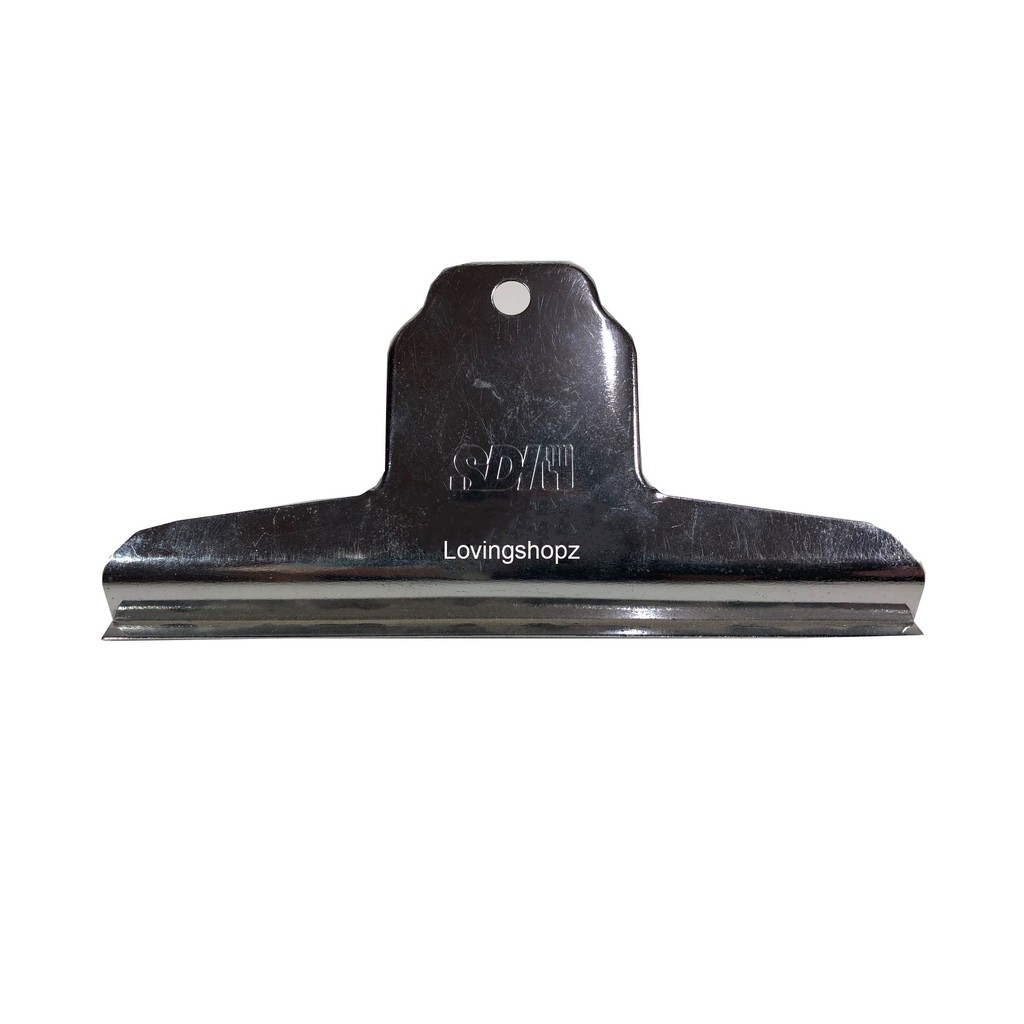 

Bulldog Clip SDI 5.6 inch , 14.5 cm, Jepitan Kertas Besar /Jumbo, Jepitan Kertas Besi