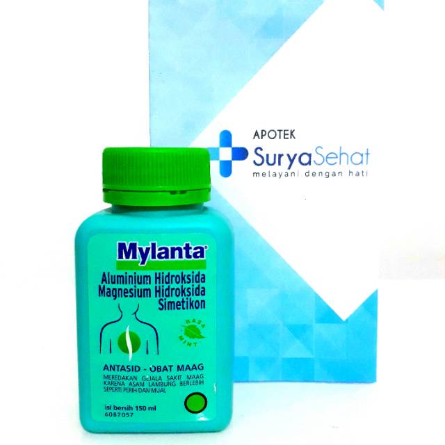 Mylanta Sirup 50ml / 150ml - Mylanta Suspensi - Obat Maag dan Asam lambung