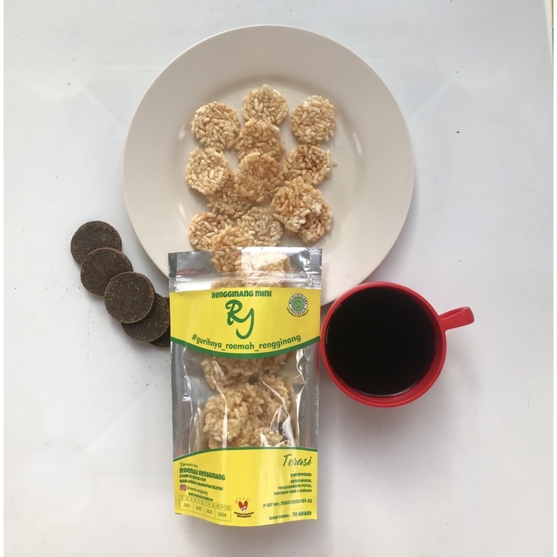 

Rengginang mini terasi 70 gram