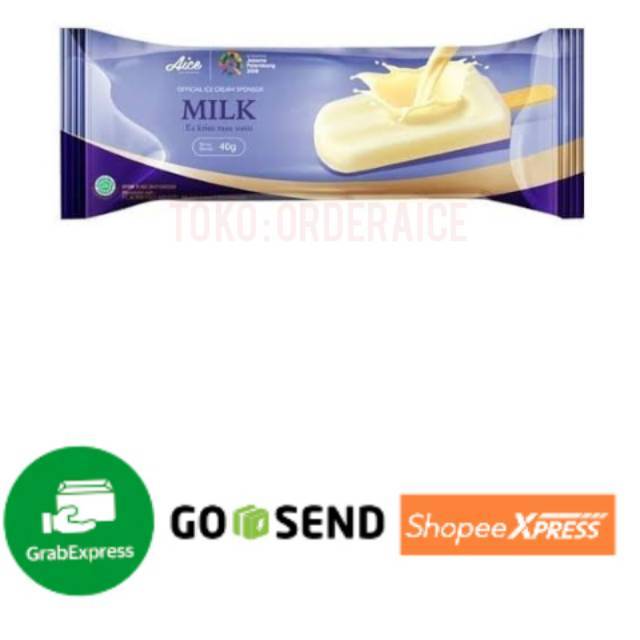 ESKRIM AICE MILK 1 DUS ISI 50 | Shopee Indonesia