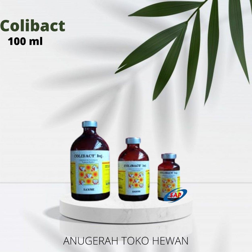 COLIBACT INJEKSI 100 ml - Sanbe - Obat Antibiotik Hewan
