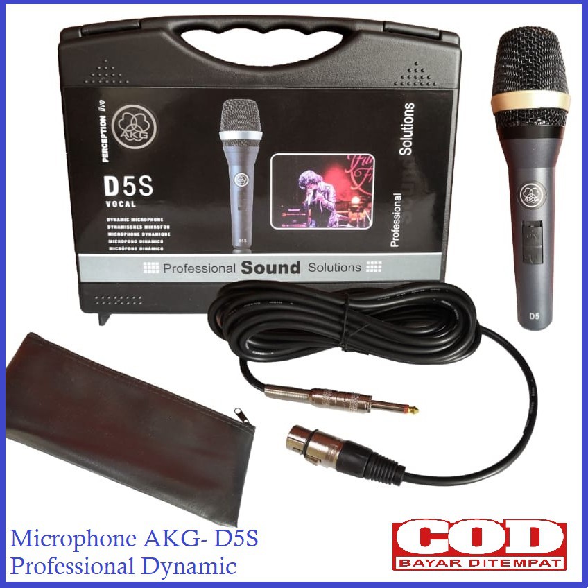 Microphone Mic Vocal AKG- D5S - koper Professional Dynamic Microphone Mic Vocal