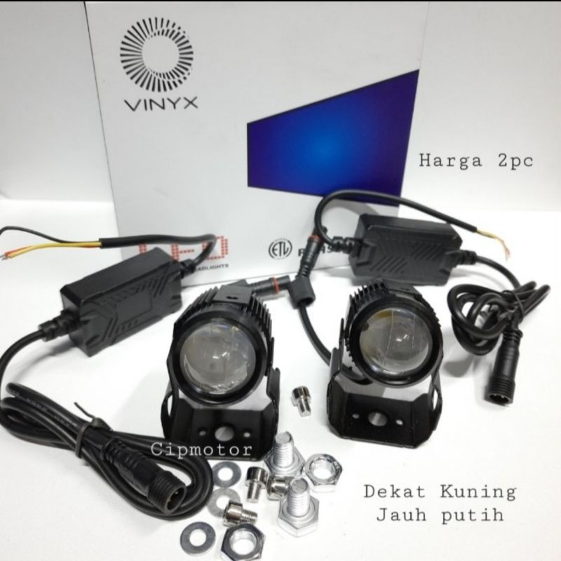 Lampu Tembak  D2 LASER Honda ADV 150 MotoLed Moto led DuroMoto M1 Vinyx Q2 Luminos