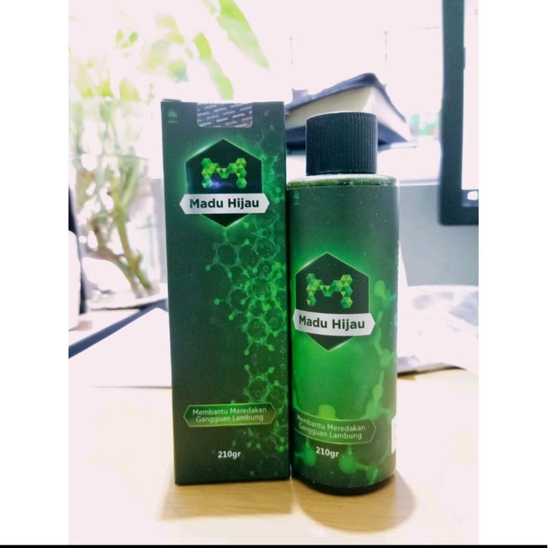 M Madu hijau original herbal asam lambung maag gerd 210 gr