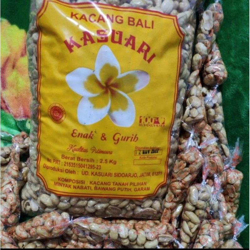 Kacang  Bali  Super  Renyah Gurih kemasan  Ekonomis