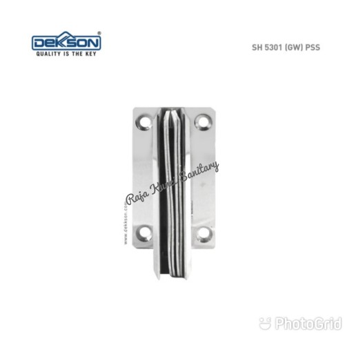 Shower Hinge DEKSON SH 5301 (GW) PSS/Engsel Kaca ke Tembok