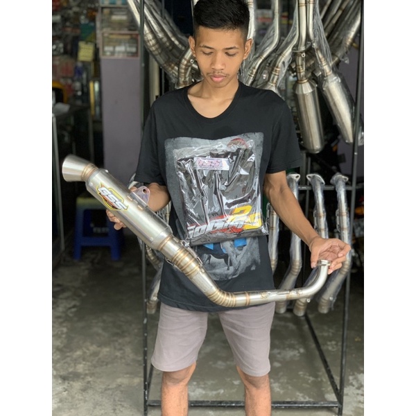 knalpot nmax old original gss racing muffler