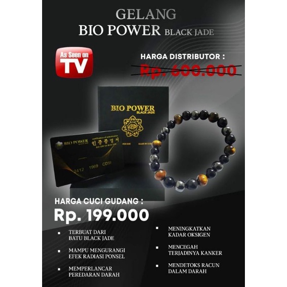Gelang Terapi Kesehatan