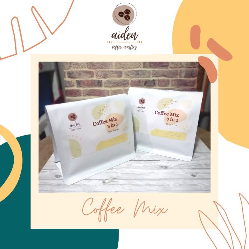 

Aiden Coffee Mix 3in1 Gula Manis 200g