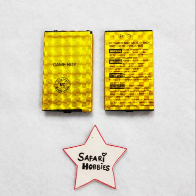 Baterai Game Boy / Game PVP / P2P / Game Advance