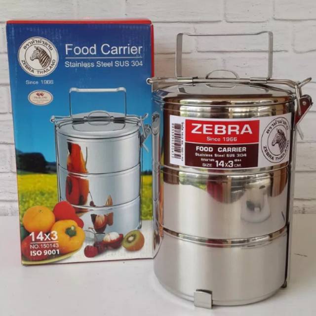 RANTANG STAINLESS 150143 (14CM SS-3) ZEBRA