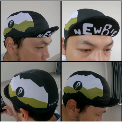 Topi Sepeda NEWBIE Topi Sepeda Gowes Cycling Cap Costom Topi Sepeda Lipat Topi Sepeda Rockbros Murah