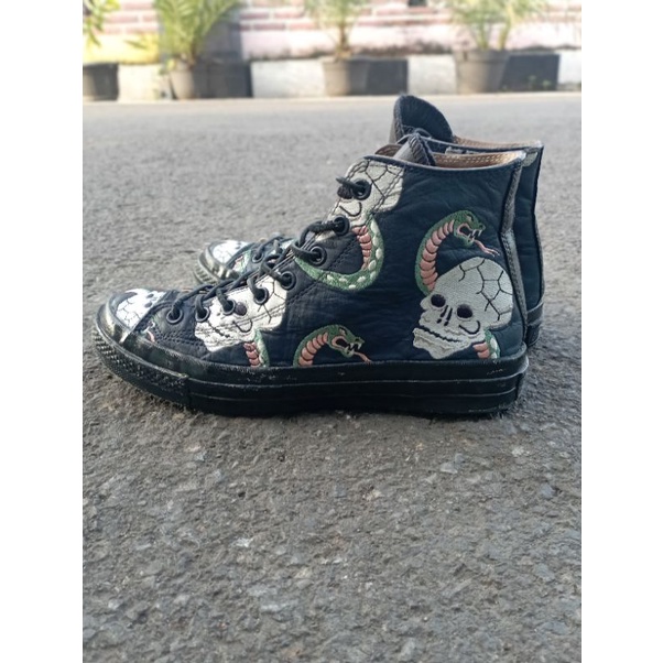 converse dokuro snake skull size 42.5/27.5cm replace box