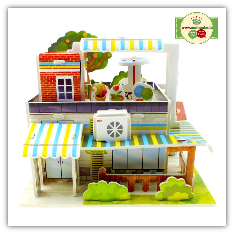 Mini Puzzle 3D MINI SUPERMARKET | Mainan Anak Perempuan - 1690-30