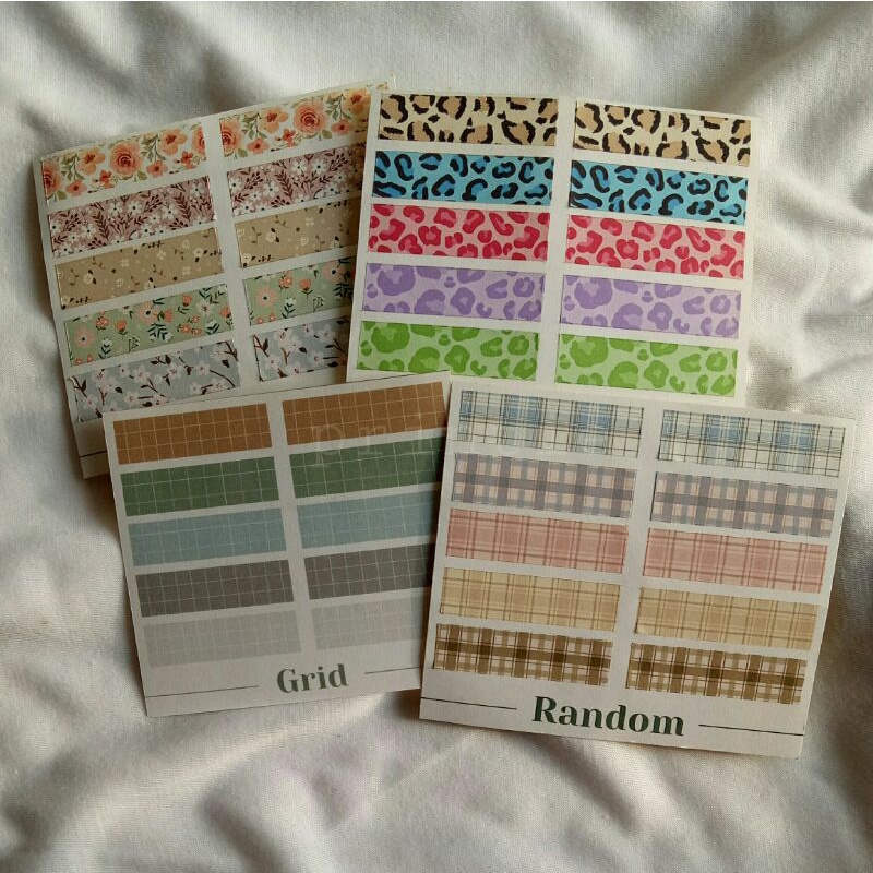 

Washi Tape Sticker for Journaling