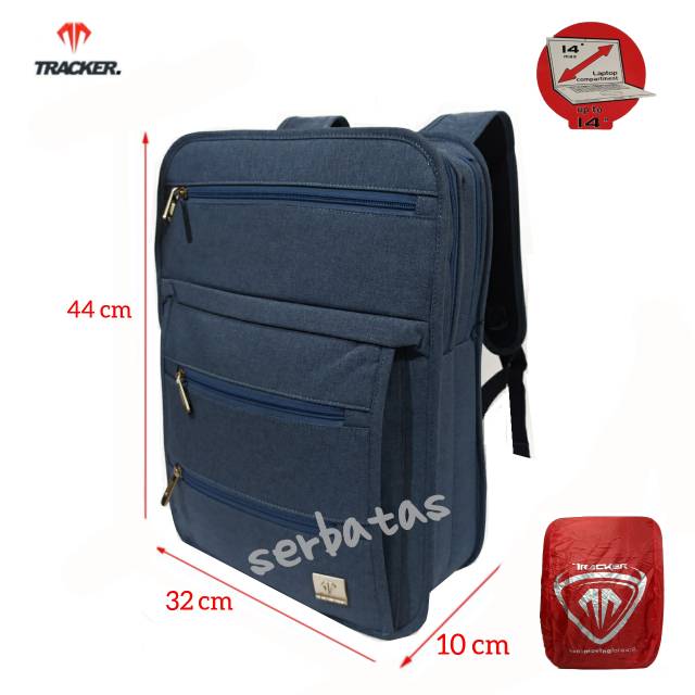 Tas ransel backpack laptop pria track by tracker