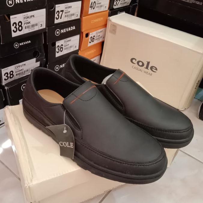 ☻ KORTING SEPATU PRIA OUTDOOR☻ SALE 70% SEPATU PRIA SLIP ON COLE MG001CF ORIGINAL BRAND MATAHARI