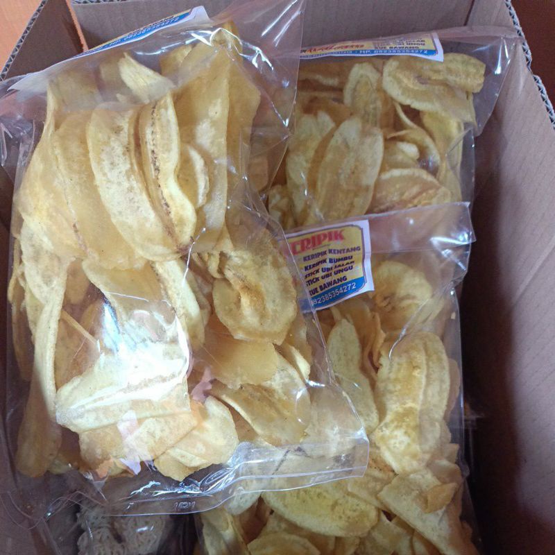 

Snack Keripik Pisang / Oleh oleh Pariaman - Padang - Minang