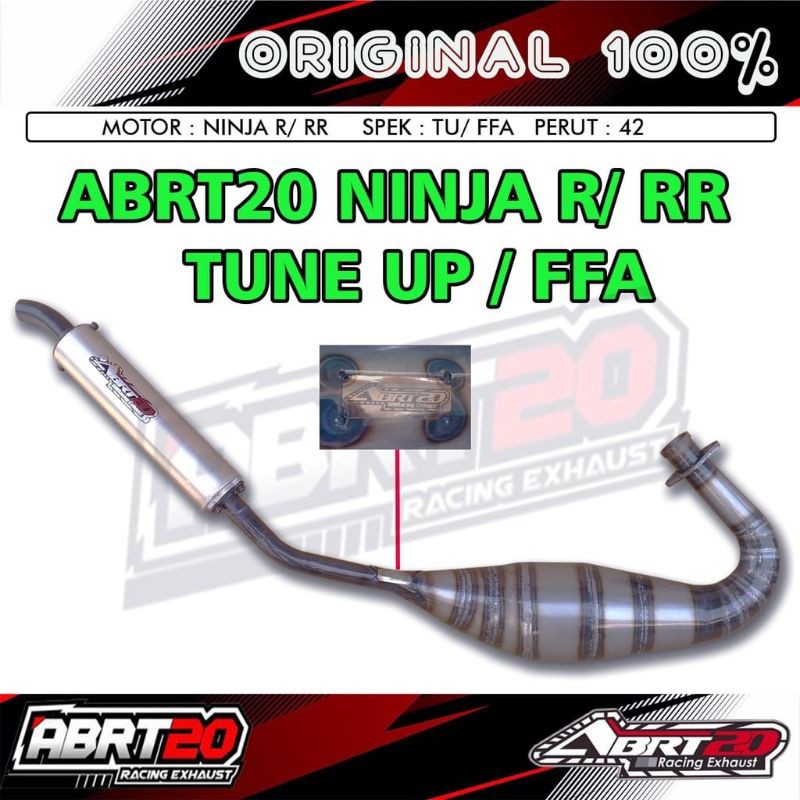 NINJA R RR TUNE UP / FFA KNALPOT ABRT20