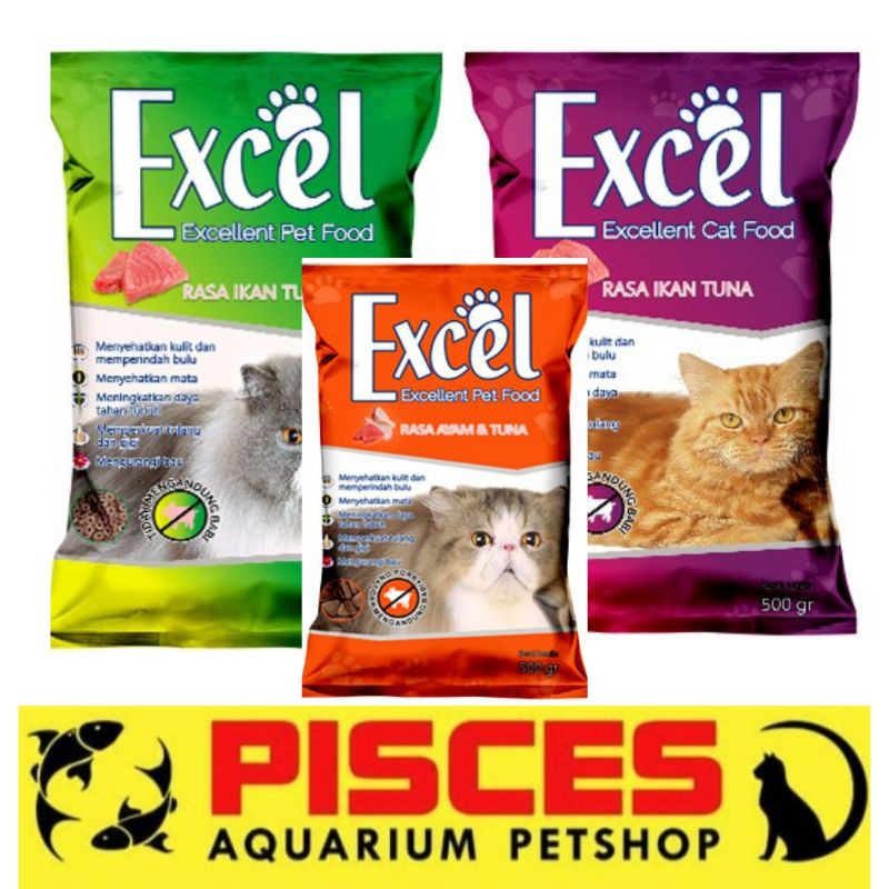 EXCEL DONUT IKAN TUNA 500gr MAKANAN KUCING | Shopee Indonesia