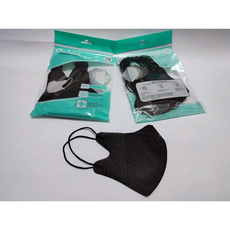 Masker Headloop Orlee Duckbill 3ply / Disposable Duckbill Face Mask