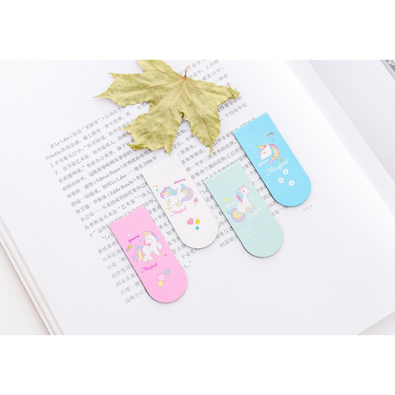 

PEMBATAS BUKU UNICORN / PEMBATAS BUKU MAGNET / BOOK MARK UNICORN