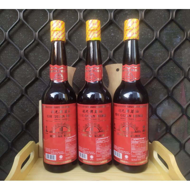 

Minyak wijen Oh Guan Hing (Matahari) besar 600ml / sesame oil / seasoning