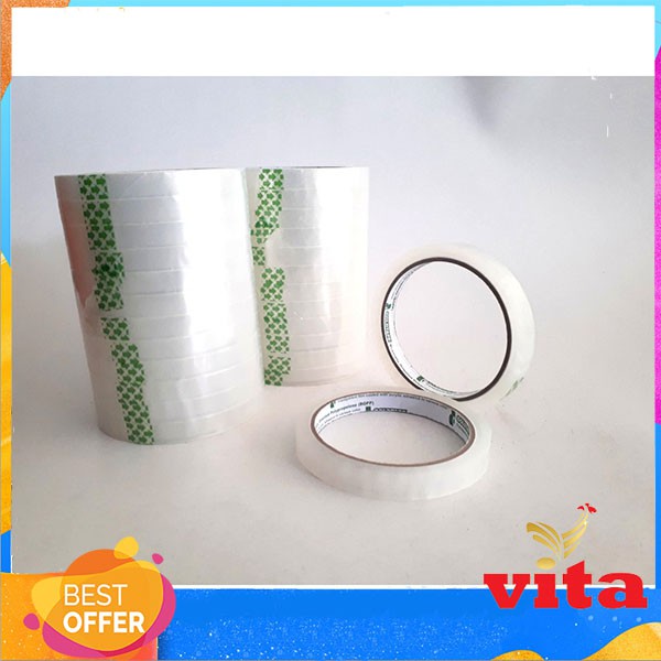 

Isolasi 1/2 inch Merk Gold Tape per 12pcs