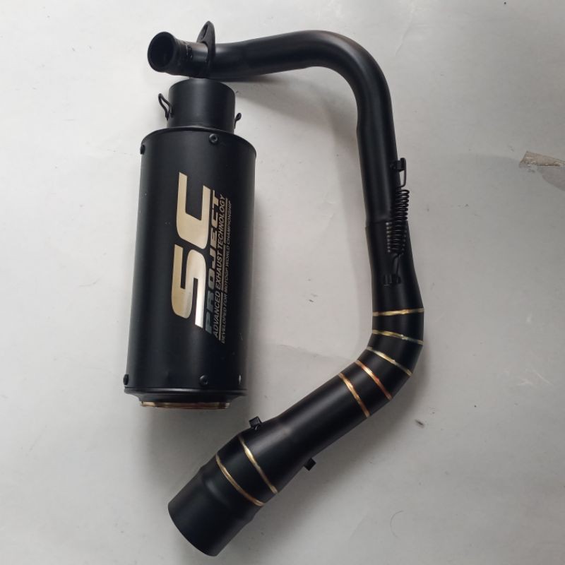 Knalpot SC PROJECT AEROX NMAX PCX 150 PCX 160 VARIO 125 150 BEAT SCOOPY MIO ADV LEXY FREEGO-4