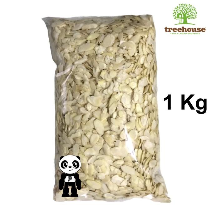 

Treehouse Kacang Almond Slice 1Kg Iris Tipis Thin Sliced Fresh Almond