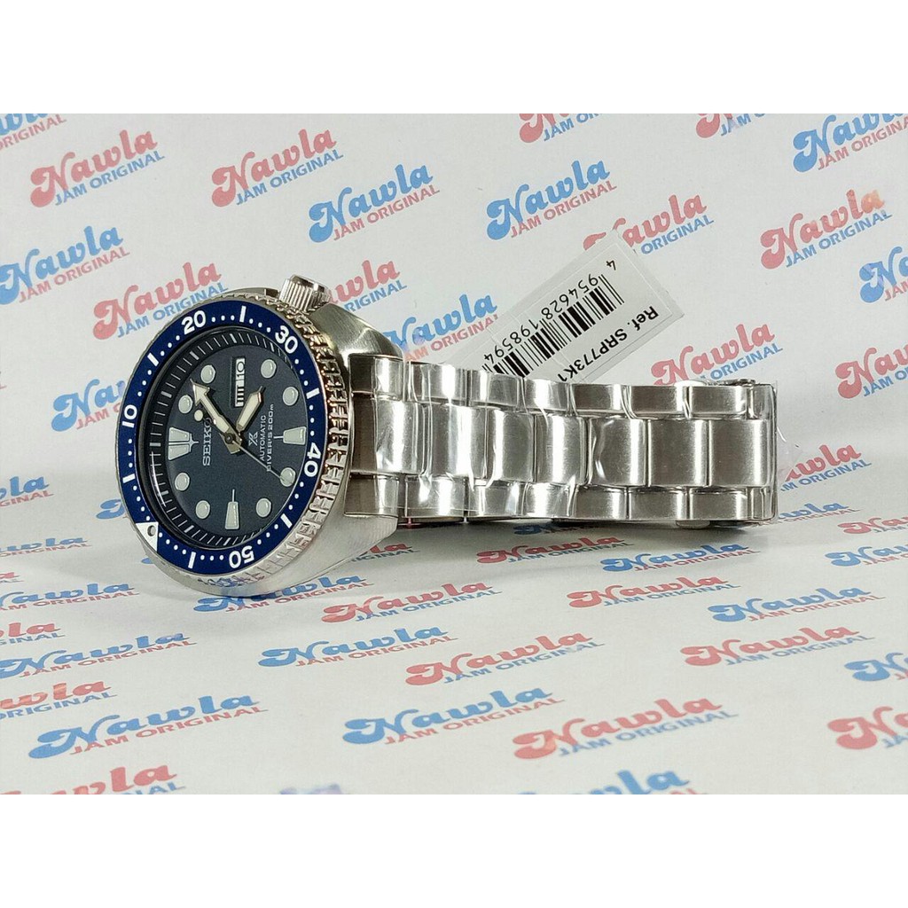 Seiko Prospex Turtle SRP773K1 Automatic Blue 200M | Jam Pria SRP773