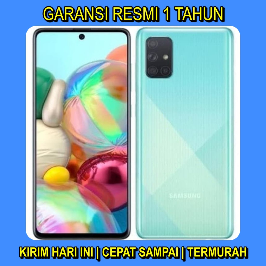 TERMURAH Samsung A51 6Gb 128Gb 6/128Gb Garansi Resmi - Hitam BNIB