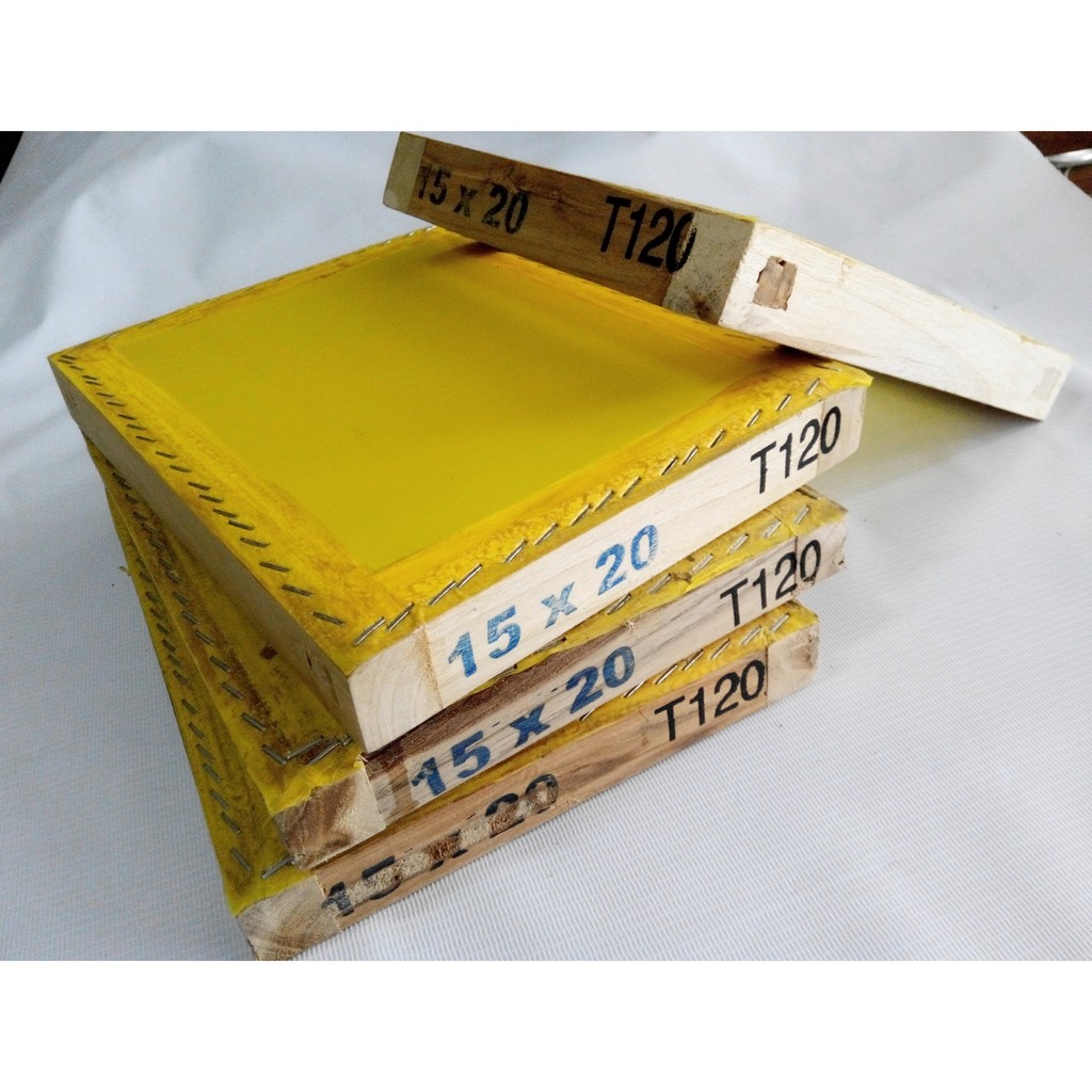 

Screen T 120 / T120 (15x20cm) Sablon Manual Untuk Cat Oil Base