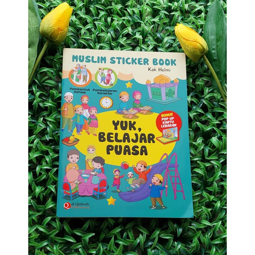 Buku Anak Islami Muslim Sticker Book : YUK, BELAJAR PUASA
