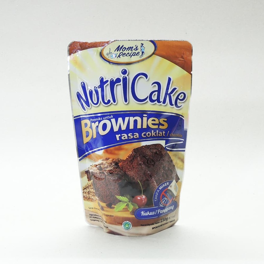 

NUTRICAKE BROWNIES COKELAT 230G