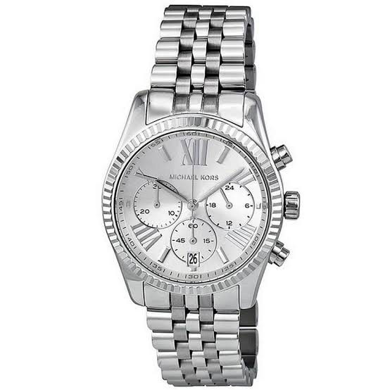 

d=38mm, Michael Kors MK 5555 Original, chronograph, stainless steel, include box, book, paper bag