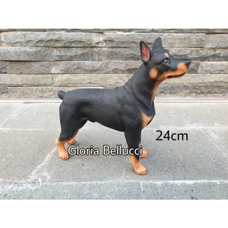 Jual Mars Venus Patung Pajangan Miniatur Anjing Doberman Medium