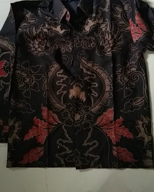 Jiwatrisna Kemeja Batik Pria Lengan Pendek Full Furing Bahan Katun Sragenan