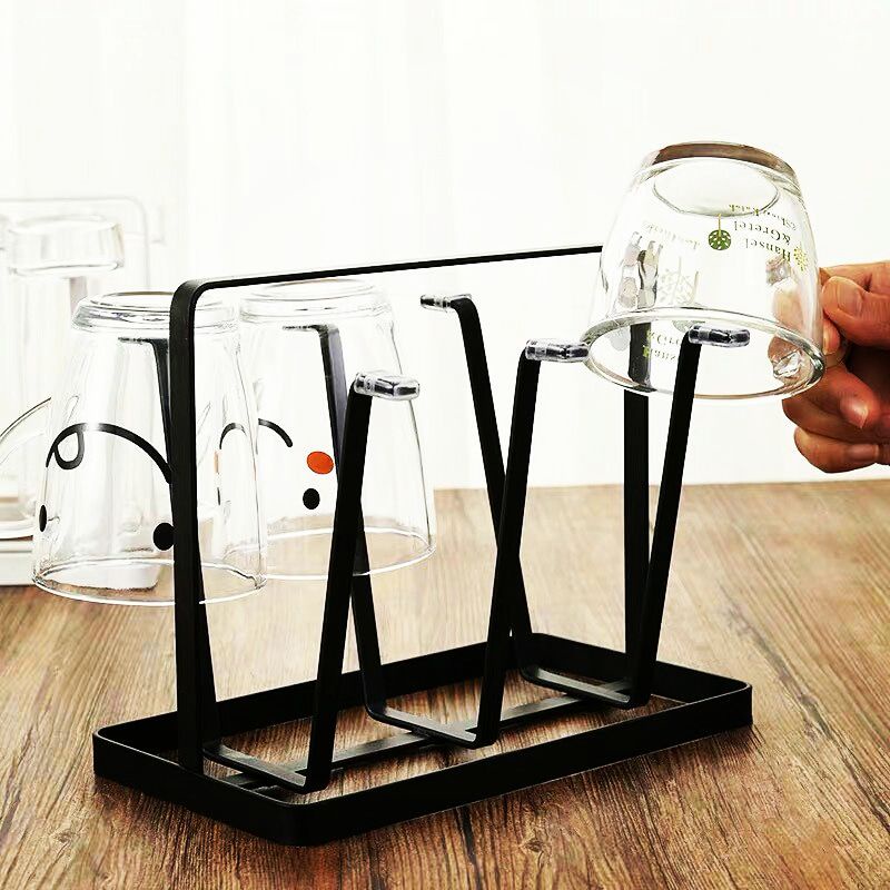 rak gelas minimalis/rak gelas besi/rak gelas