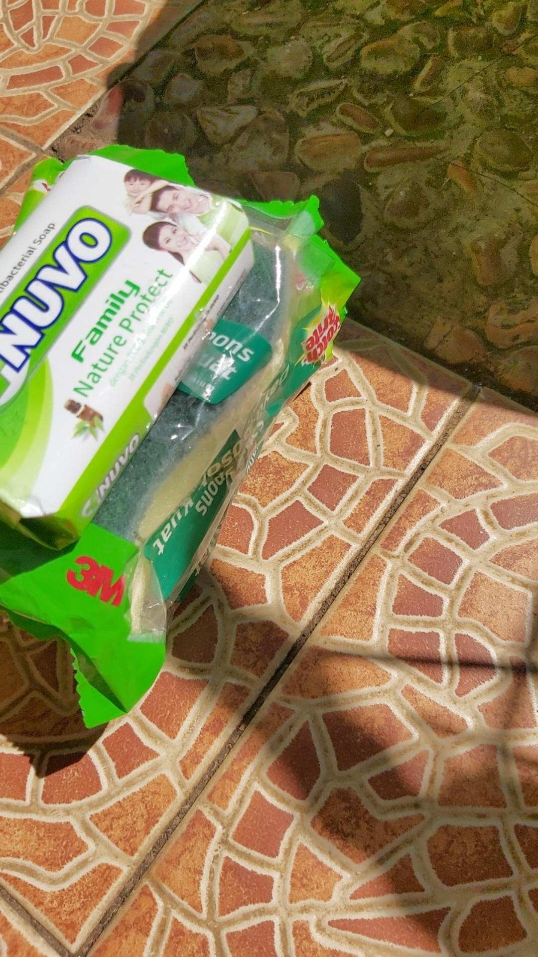 Spons Cuci Piring Scotch Brite Sabut Busa Cuci Piring Spon Hijau