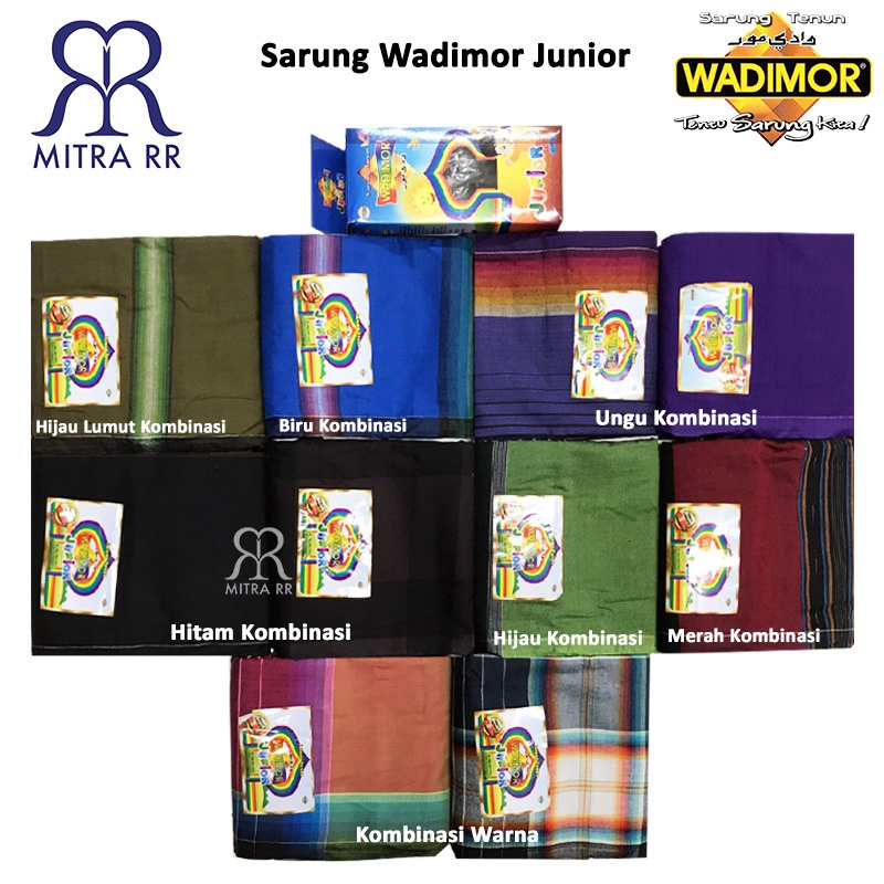 Sarung Tenun WADIMOR JUNIOR Satuan / Grosir Sarung Anak