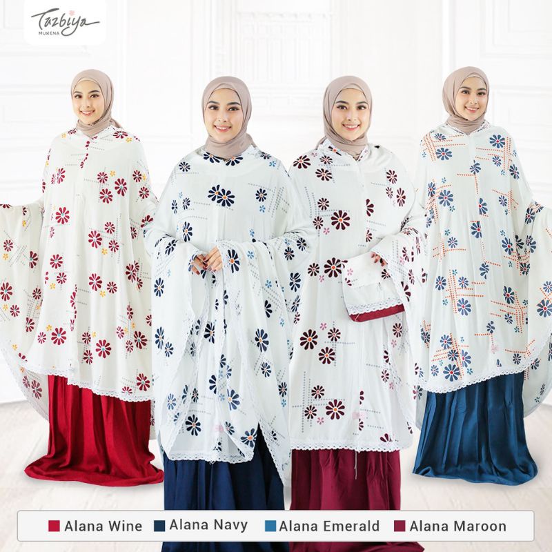 MUKENA TAZBIYA KOMBINASI 2IN1 ALANA SERIES ALLSIZE