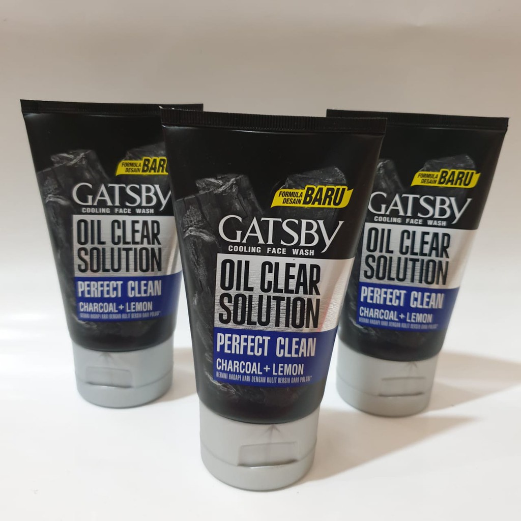 Gatsby cooling face wash oil clear solution 100 g