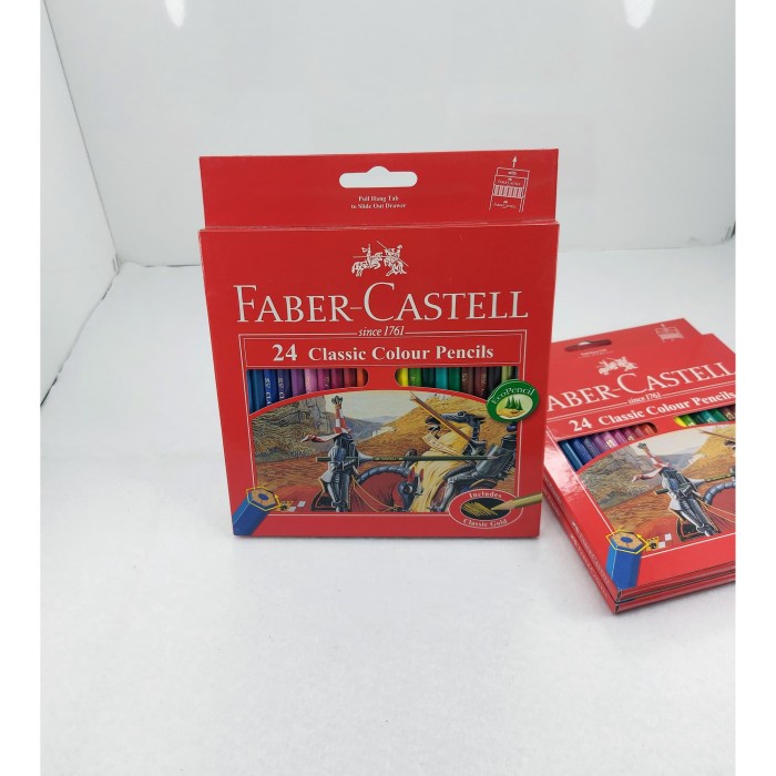 

Nikmati Faber Castel Pensil Warna 24 Terbatas