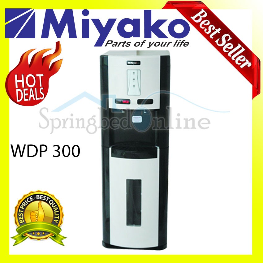 Dispenser Galon Bawah Hot and Cool Miyako WDP 300