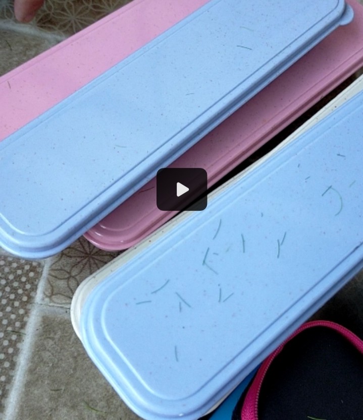 Sendok Garpu Sumpit Jerami Set