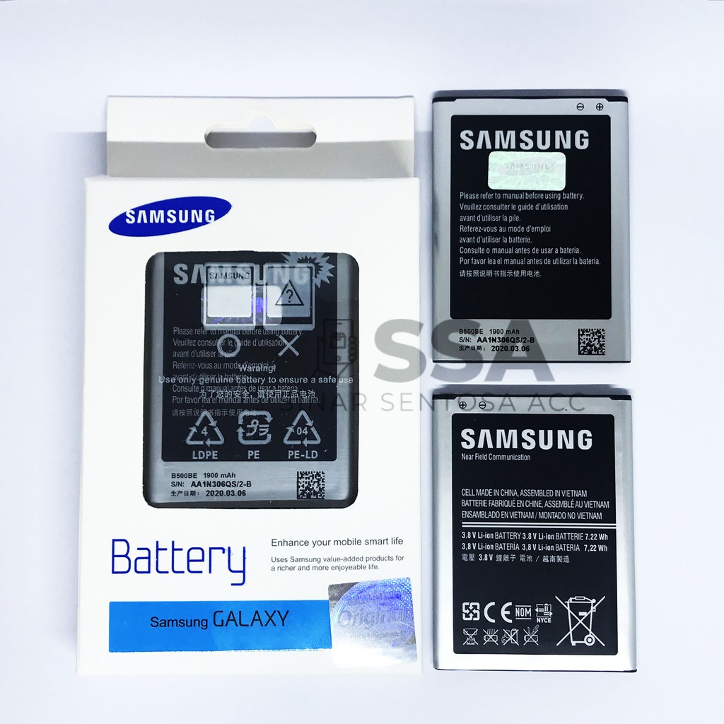 Baterai Original 100% Samsung Galaxy S4 Mini B500BE Ori HP Battery Batrai Batre GARANSI AWET