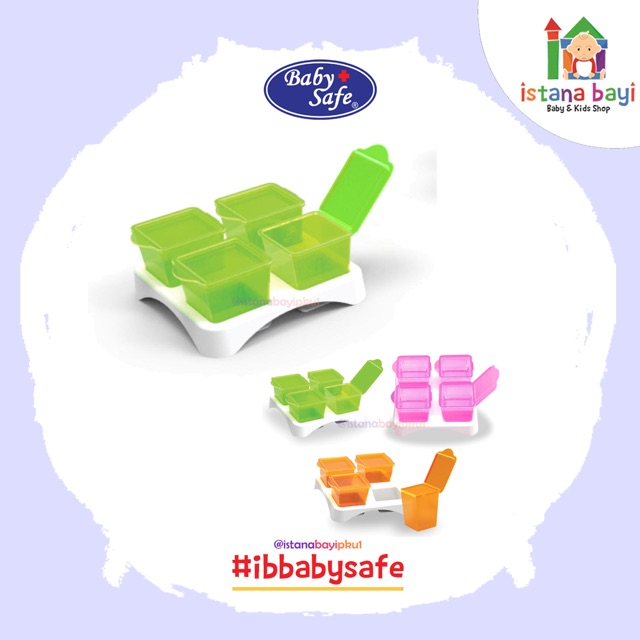 Baby Safe Multi Food Container - Alat Mpasi bayi/baby safe AP009