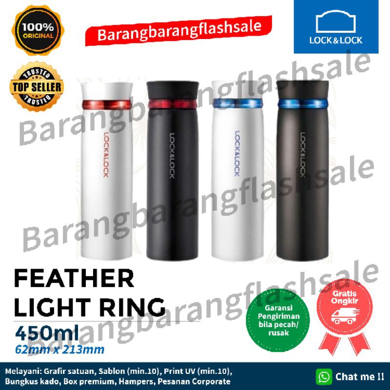 LOCK n LOCK tumbler Feather Light Ring Vacuum Tumbler 450ml LHC4131